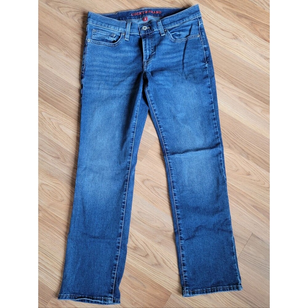 Lucky Brand 90s Women's Blue Jeans Classic Five-Pocket Denim Preppy Size 8/29